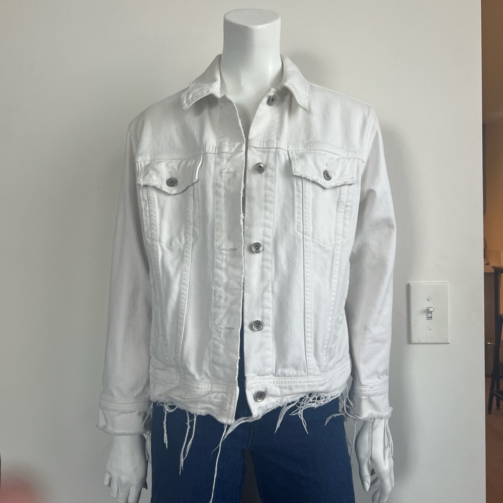 Rag & Bone Distressed Denim Jacket